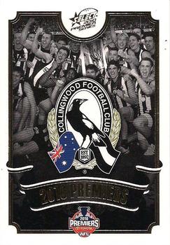 2010 Select 2010 Premiers - Collingwood #PC01 Header Card Front